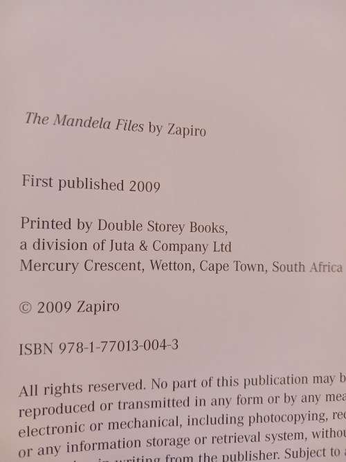 The Mandela Files by Zapiro