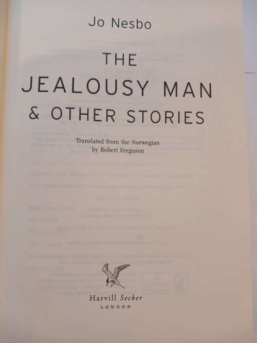 The Jealosy Man by Jo Nesbo
