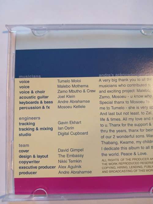 Lullabies from Mother Africa CD