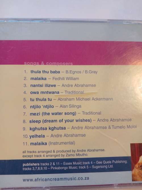 Lullabies from Mother Africa CD