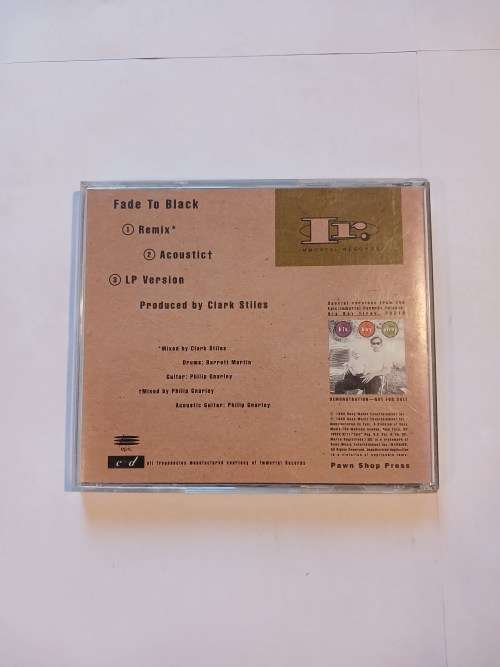 His Boy Elroy, Fade to Black CD, US