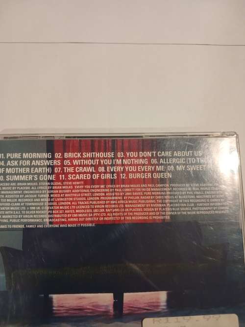Placebo, Without You I`m Nothing CD