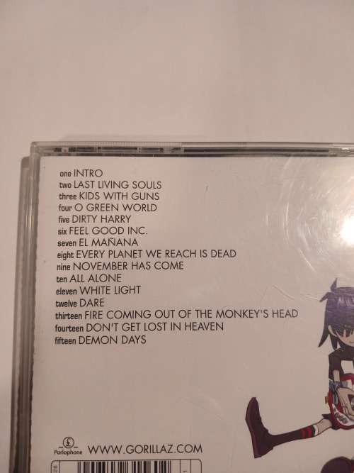 Gorillaz, Demon Days CD