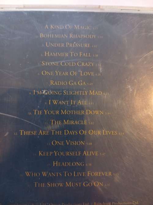 Queen, Classic Queen CD, US
