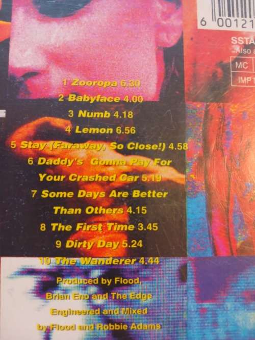 U2, Zooropa CD