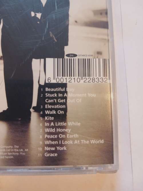 U2, All That You Can`t Leave Behind CD