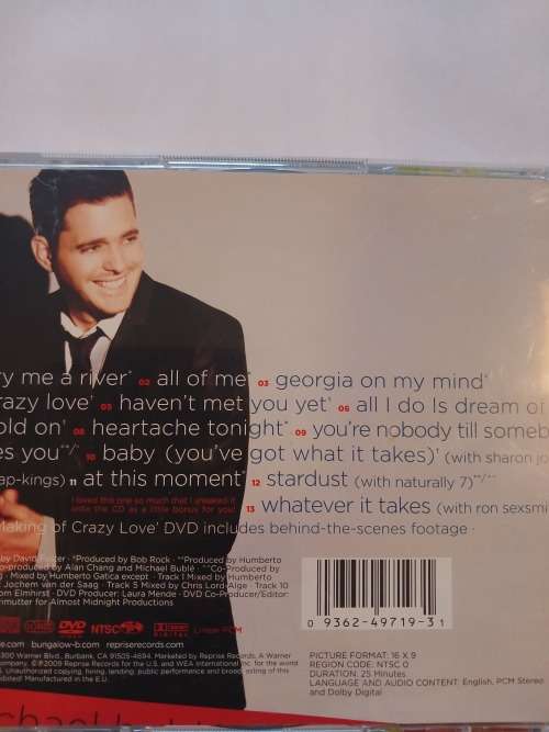 Michael Buble, Crazy Love, Limited Edition CD/DVD, Europe