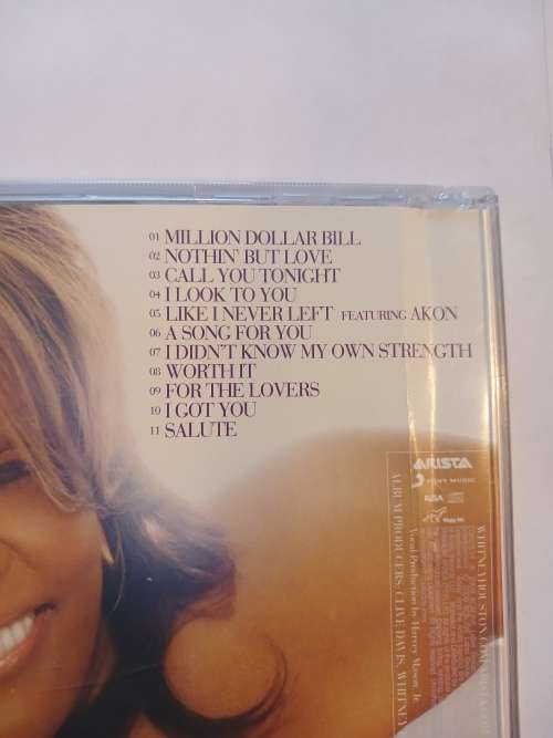 Whitney Houston, I Look To You CD