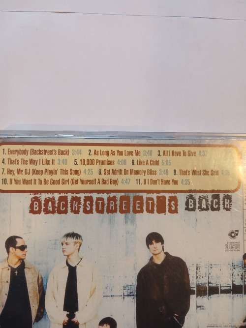 Backstreet Boys, Backstreet`s Back, Enhanced CD