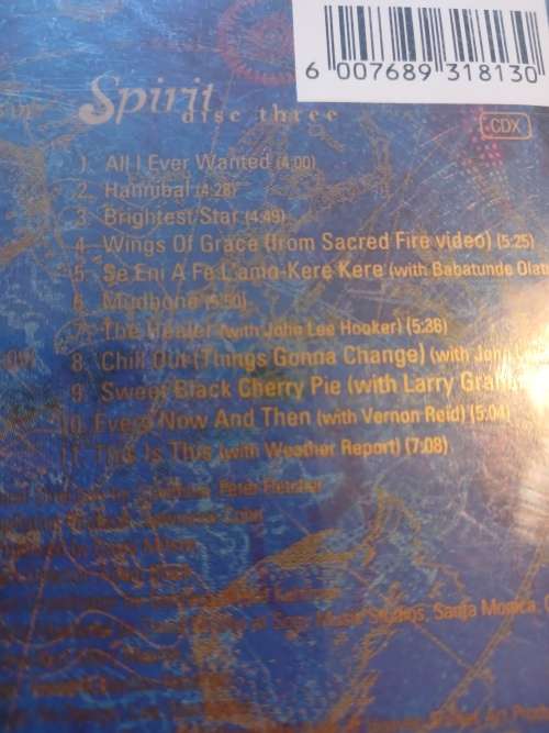 Santana, Dance of the Rainbow Serpent, 3 x CD