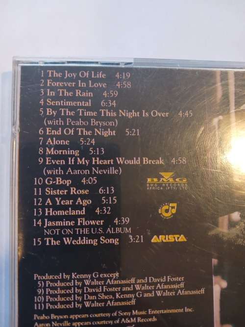 Kenny G, Breathless CD