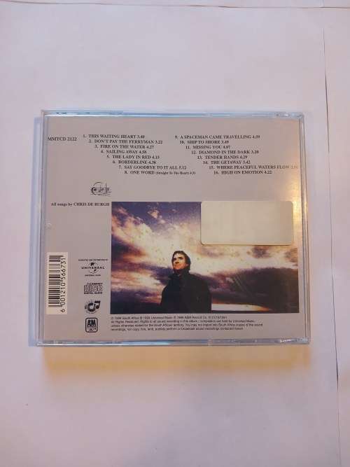Chris De Burgh, Spark to a Flame CD