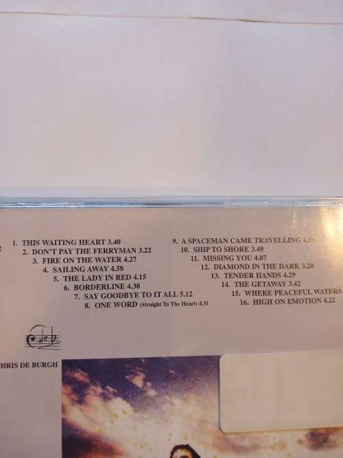 Chris De Burgh, Spark to a Flame CD
