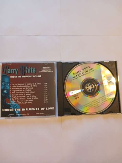 Barry White & His Orchestra, Under The Influence of Love CD, Netherlands