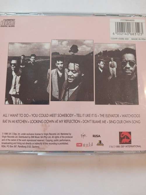 UB40, Rat in the Kitchen CD