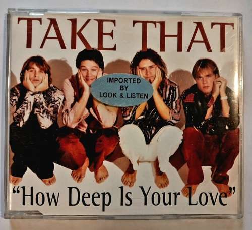 Take That, How Deep Is Your Love CD Single, Australia