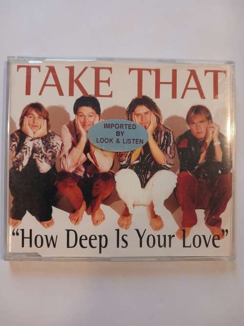 Take That, How Deep Is Your Love CD Single, Australia