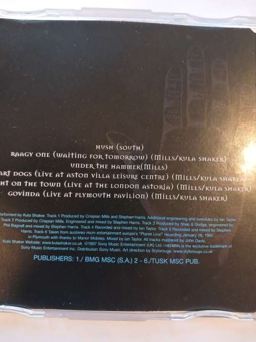 Kula:Shaker, Hush CD Simgle