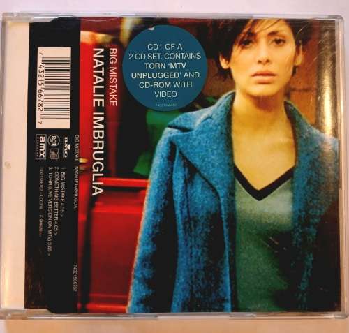 Natalie Imbruglia, Big Mistake CD Single, UK, Enhanced