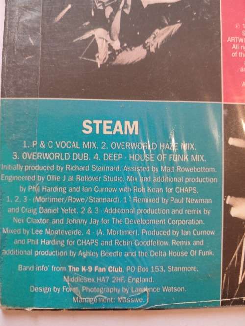 East 17, Steam Remixes CD Single