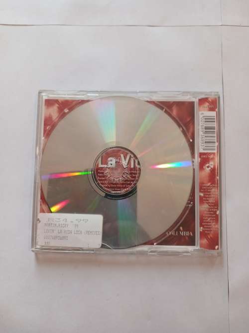 Ricky Martin, Livin` La Vida Loca CD Single