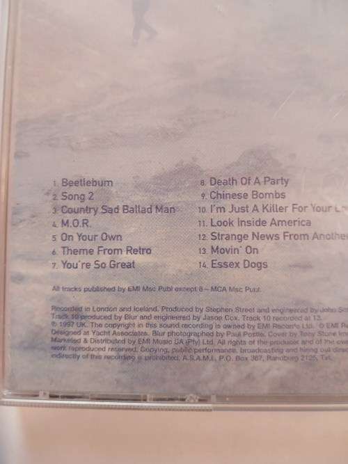 Blur, Blur CD