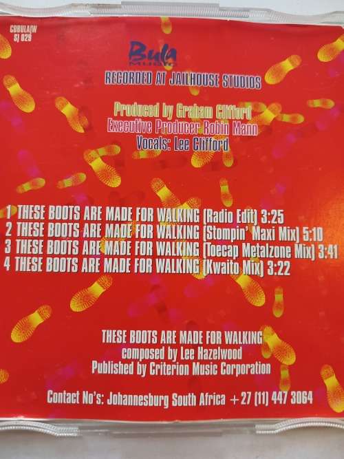 Foot C-Foot C, These Boots are made for Walking CD single