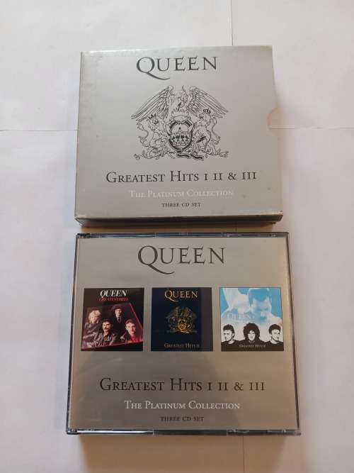 Queen, Greatest Hits I, II & III, The Platinum Collection, 3 x CD set