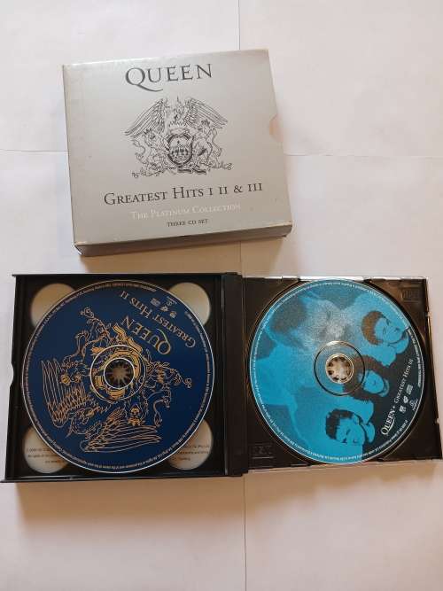 Queen, Greatest Hits I, II & III, The Platinum Collection, 3 x CD set