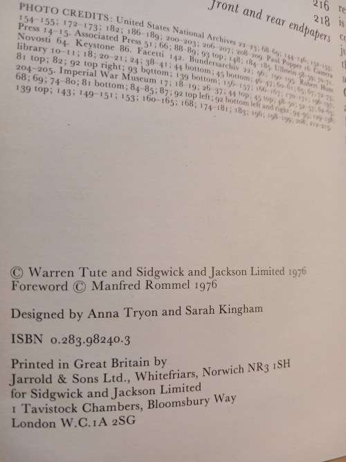 The North African War by Warren Tute