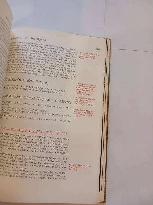 Discovering Southern Africa by T.V. Bulpin, Signed