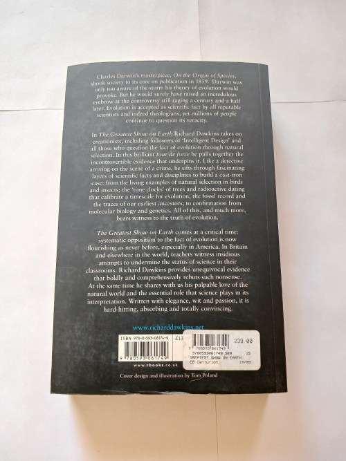 The Greatest Show on Earth by Richard Dawkins