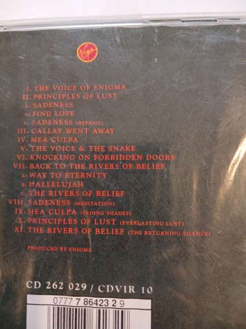 Enigma, MCMXC A.D, The Limited Edition CD, UK
