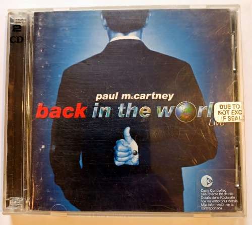 Paul McCartney, Back in the World, Live 2 x CD
