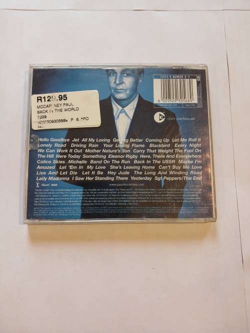 Paul McCartney, Back in the World, Live 2 x CD