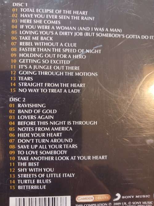 Bonnie Tyler, The Best of, Ravishing 2 x CD