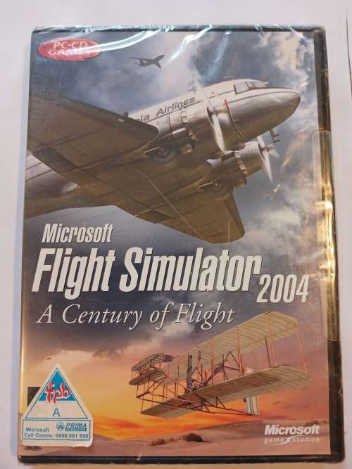Microsoft Flight Simulator 2004, A Century of Flight PC CD