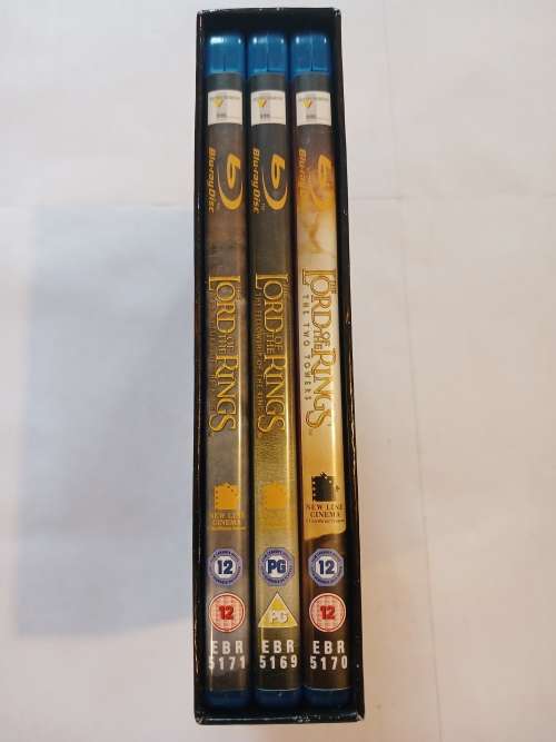 The Lord of the Rings, 3 Movie Boxset, Bluray/DVD