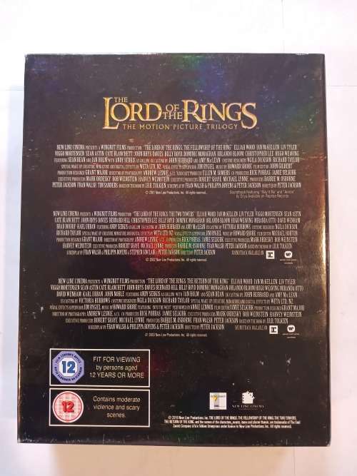 The Lord of the Rings, 3 Movie Boxset, Bluray/DVD