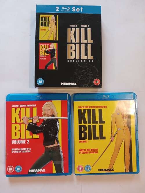 Kill Bill Collection, 2 Movie Boxset, Blu-ray