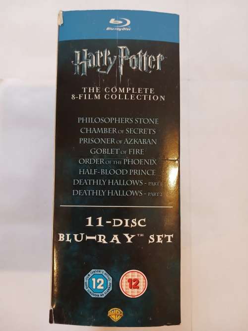 Harry Potter, The Complete 8 Film Collection, Blu-ray, 11 Disc Boxset