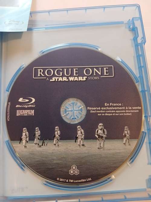 Star Wars, Rogue One, Blu-ray