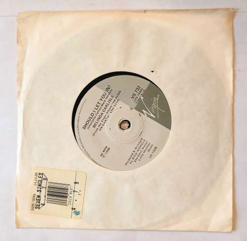 Belinda Carlisle, I Get Weak/Should I let you in? 7 single, VG+
