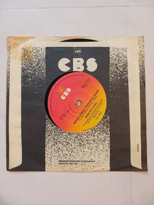 Jennifer Rush, Ring of Ice/Never gonna turn back again, 7 single, VG+