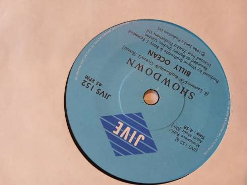 Billy Ocean, Get outta my dreams, get into my car/Showdown, 7 single, VG+