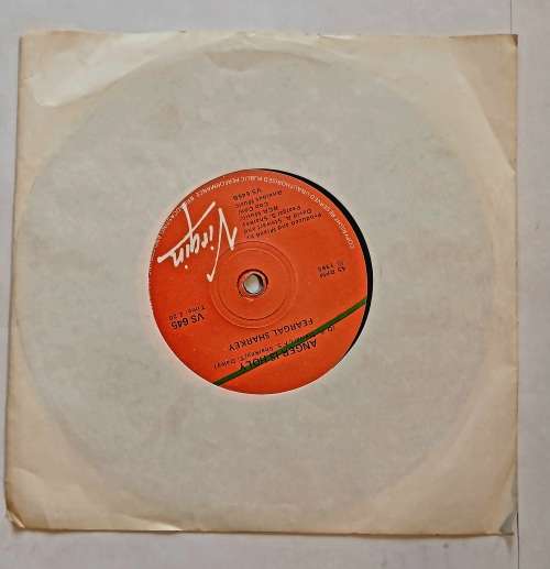 Feargal Sharkey, A Good Heart/Anger is Holy, 7 single, VG+