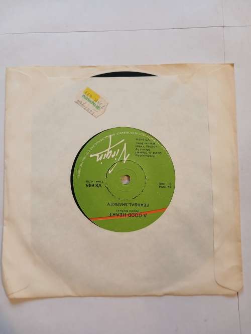 Feargal Sharkey, A Good Heart/Anger is Holy, 7 single, VG+