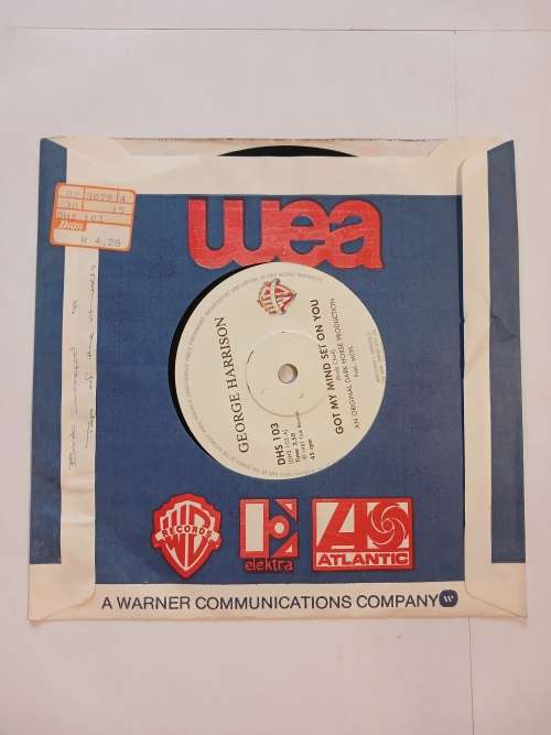 George Harrison, Got My Mind set on You/Lay His Head, 7 single, VG+