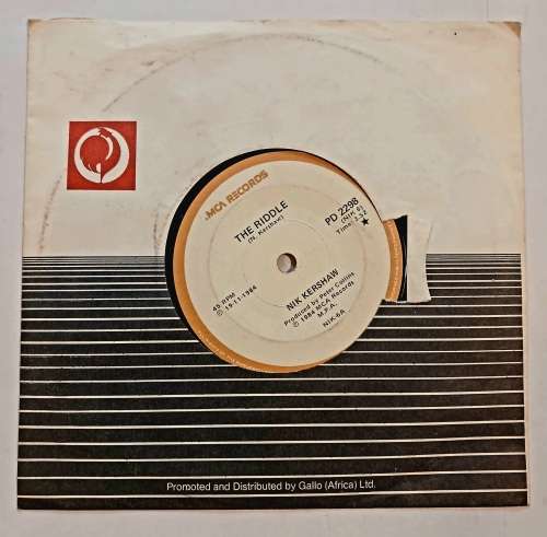 Nick Kershaw, The Riddle/Progress, 7 single, VG+