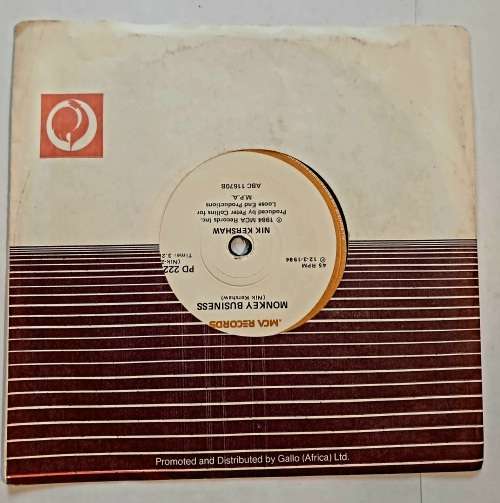 Nick Kershaw, Wouldn`t It Be Good/Monkey Business, 7 single, VG+